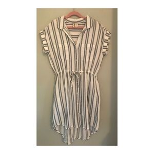 Blue/White Striped Sundress